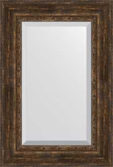 Зеркало Evoform Exclusive BY 3430 62x92 см состаренное дерево с орнаментом