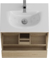 Мебель для ванной комнаты BelBagno Kraft 39 60 rovere nebrasca nature, раковина BB-8099-3-60
