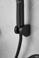 Комплект для раковины BELZ B713 B12713-7 с гигиеническим душем, матовый черный