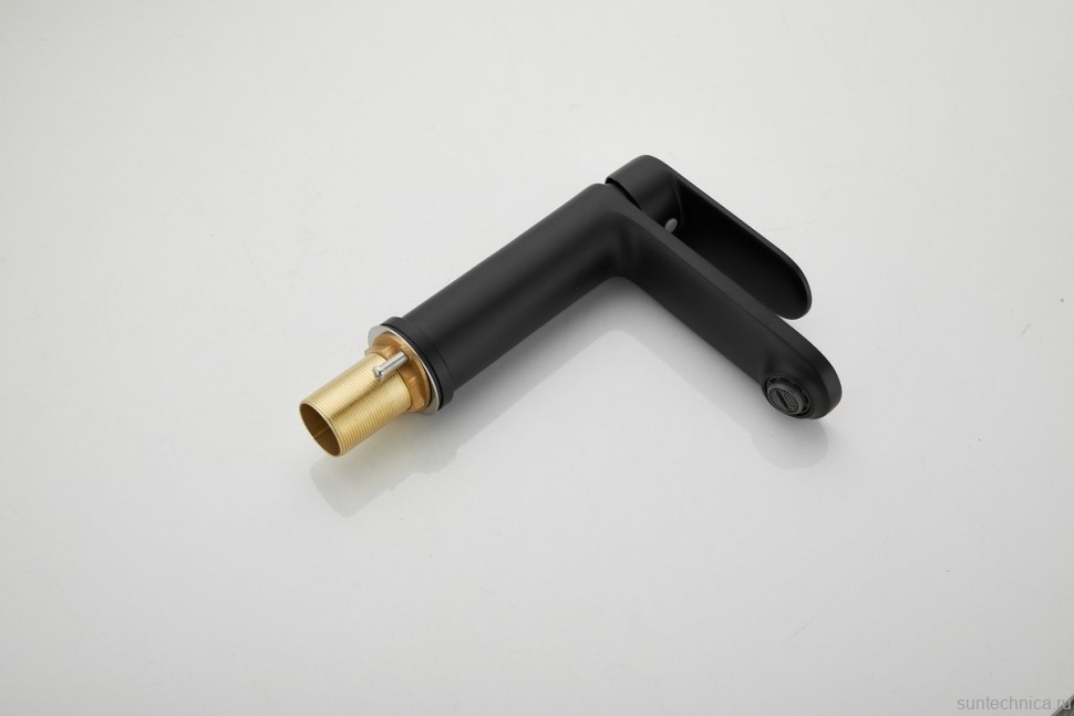 Комплект для раковины BELZ B713 B12713-7 с гигиеническим душем, матовый черный