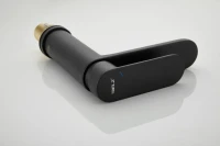 Комплект для раковины BELZ B713 B12713-7 с гигиеническим душем, матовый черный