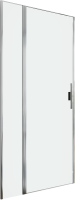 Душевая дверь в нишу Allen Brau Priority 3.31025.00 90 см, профиль хром, стекло прозрачное Optiwhite