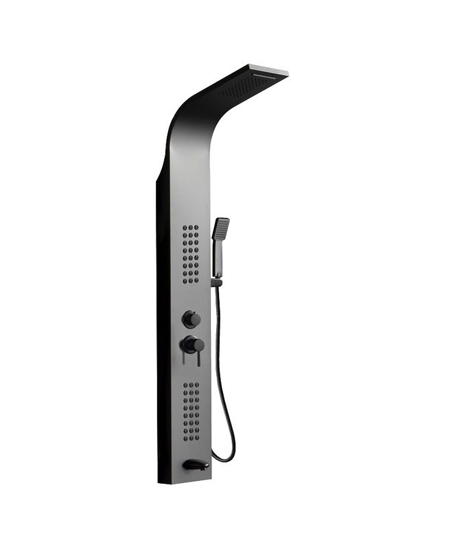 Душевая панель Ceruttispa Celia B CT10401 черная