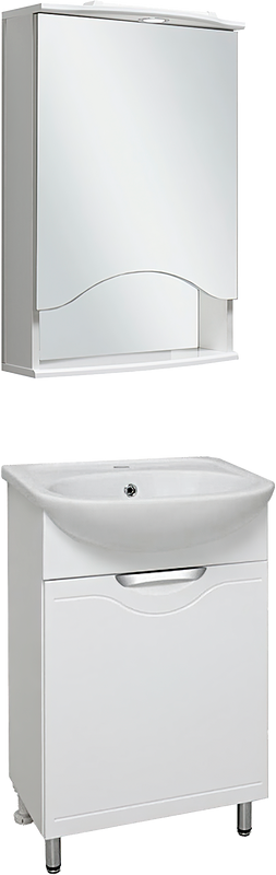 Мебель для ванной комнаты Runo Фортуна 50