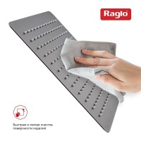 Верхний (тропический) душ Raglo R451.55.09, графит