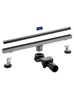 Душевой трап (лоток) Wonzon & Woghand WW-65406M-GM 60 см, с сифоном