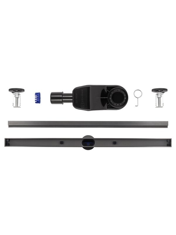 Душевой трап (лоток) Wonzon & Woghand WW-65406M-GM 60 см, с сифоном