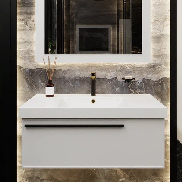 Тумба под раковину La Fenice Elba 80 белая