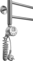 Полотенцесушитель электрический Domoterm Медея сп П8 50x80 EL, хром, L