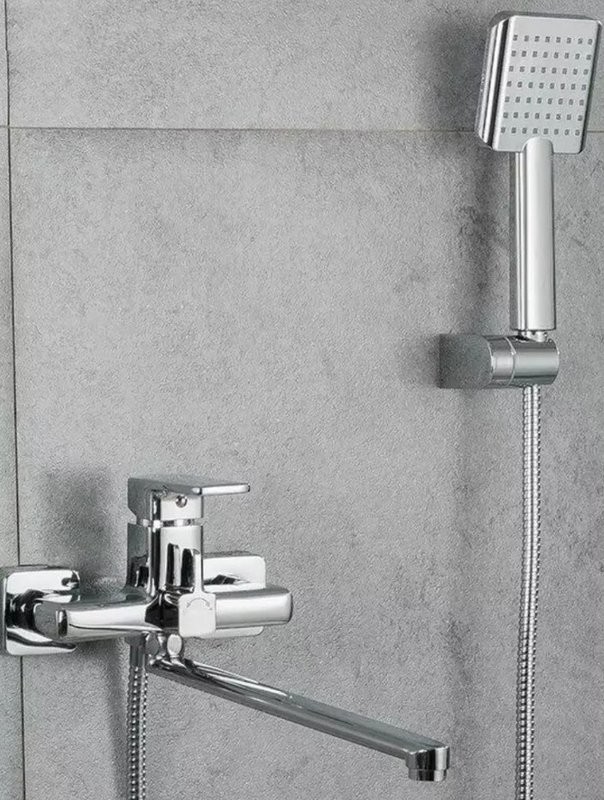 Смеситель с длинным изливом для ванны Frap H60 F2260 хром