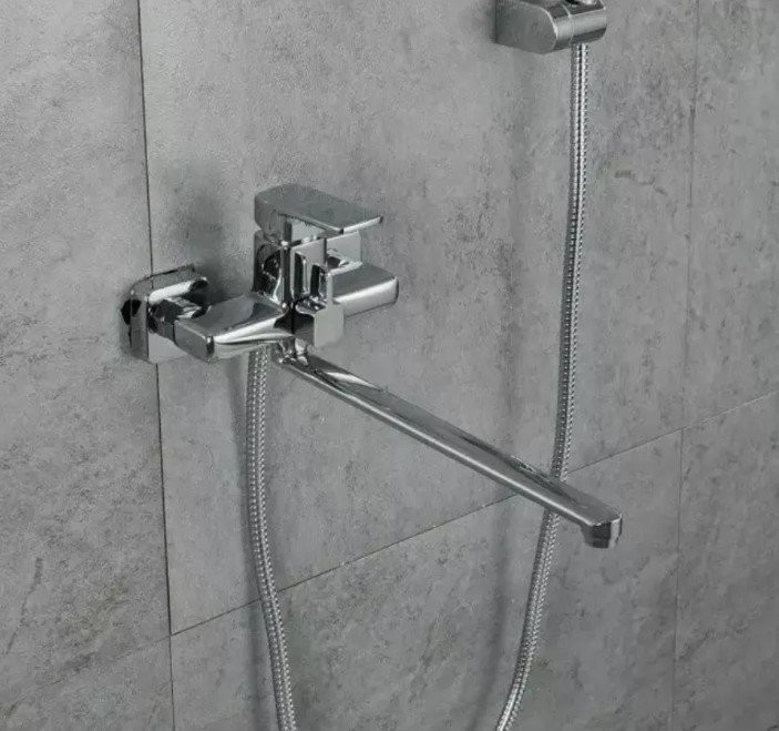 Смеситель с длинным изливом для ванны Frap H60 F2260 хром