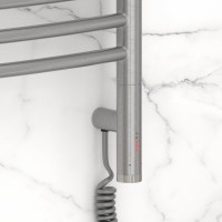 Полотенцесушитель электрический Сунержа Богема 3.1 071-6003-8050 90x55 см, подключение справа, сатин, лесенка