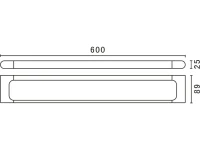 Полотенцедержатель Art&Max Platino AM-E-3924AL Полотенцедержатель Art&Max Platino AM-E-3924AL