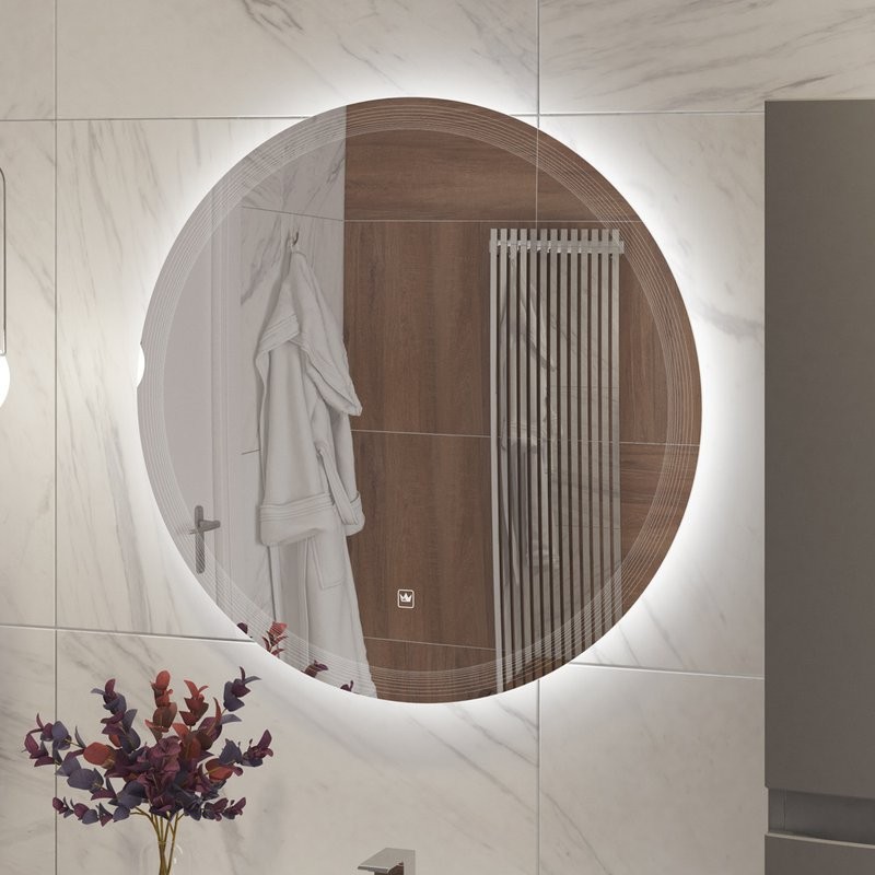Зеркало круглое Cezares Eco 70, с подсветкой