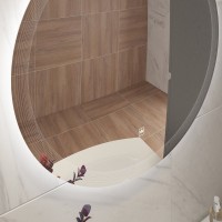Зеркало круглое Cezares Eco 70, с подсветкой