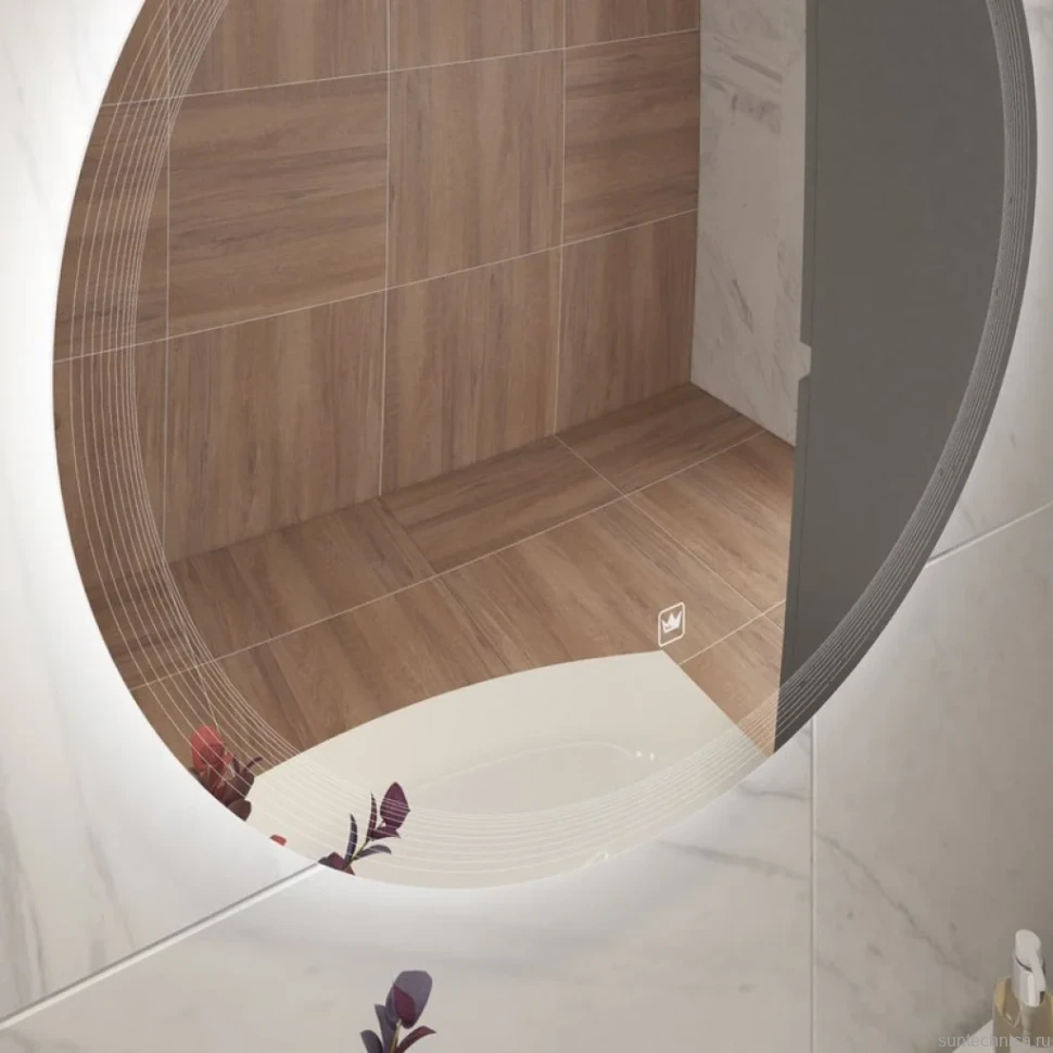 Зеркало круглое Cezares Eco 70, с подсветкой