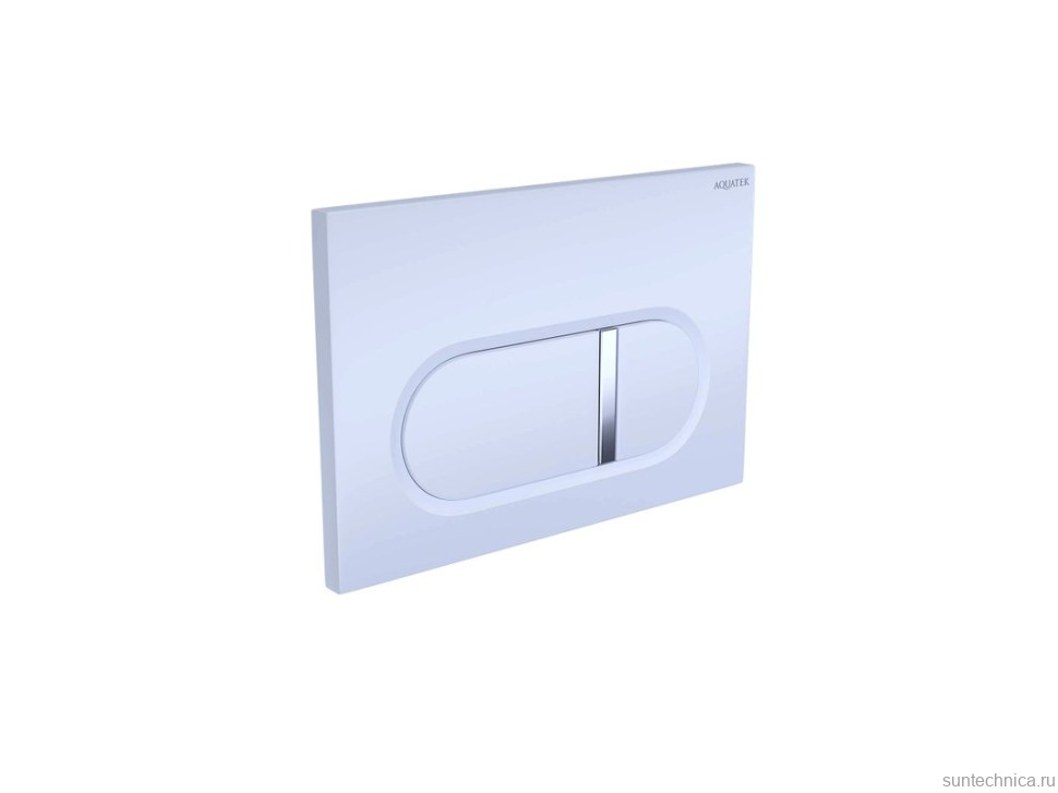 Кнопка смыва для унитаза AQUATEK KDI-0000042 АБС-пластик, цвет белый