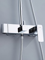 Душевая стойка Haiba HB24512 хром