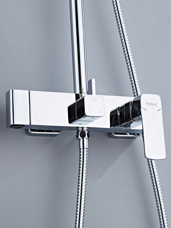 Душевая стойка Haiba HB24512 хром