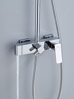 Душевая стойка Haiba HB24512 хром