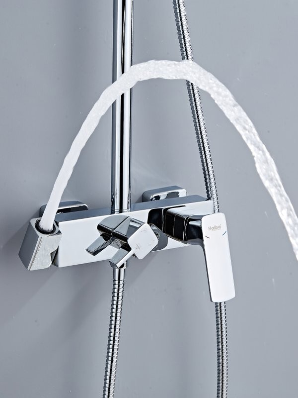 Душевая стойка Haiba HB24512 хром