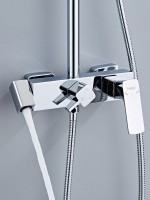 Душевая стойка Haiba HB24512 хром