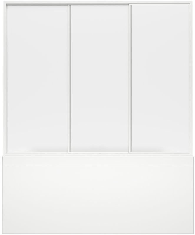 Акриловая ванна Bas Индика 170x80 см, пристенная, белая + ремкомплект Good Door