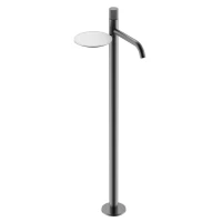 Напольный смеситель для раковины Boheme Stick 120-GM.3 gun metal linea Напольный смеситель для раковины Boheme Stick 120-GM.3 gun metal linea