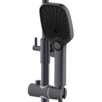 Душевая стойка AZARIO Conda AZ-K2311GR серый графит