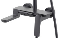 Душевая стойка AZARIO Conda AZ-K2311GR серый графит