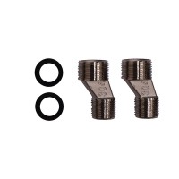 Душевая стойка AZARIO Conda AZ-K2311GR серый графит