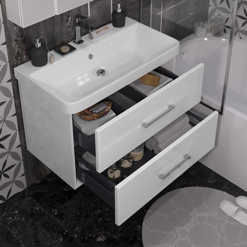 Мебель для ванной комнаты Opadiris Арабеско 80 раковина Vivace