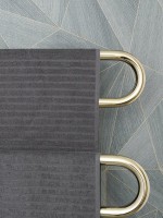 Полотенцесушитель электрический Сунержа Парео 4.0 020-0823-0773 75x50 см, скрытое подключение, шампань, E-образный