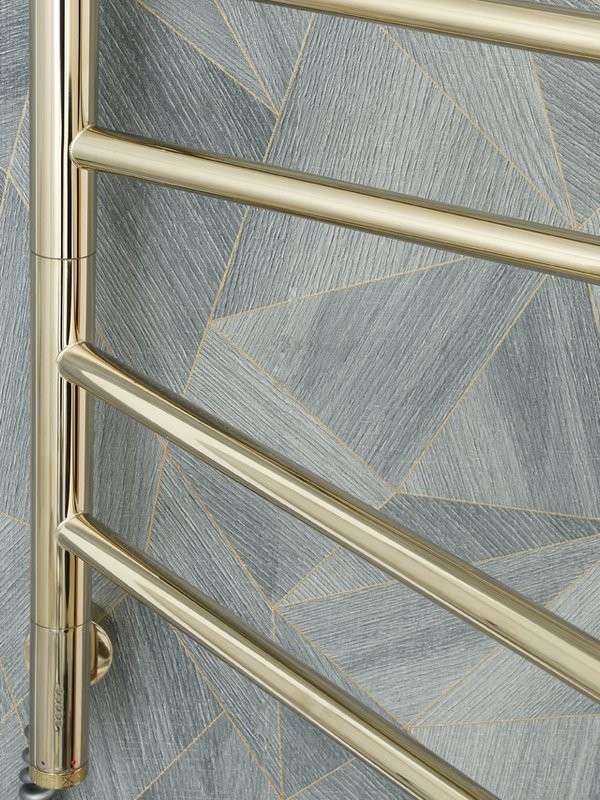 Полотенцесушитель электрический Сунержа Парео 4.0 020-0823-0773 75x50 см, скрытое подключение, шампань, E-образный