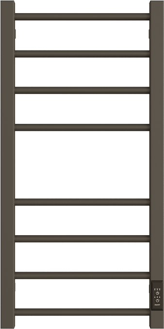 Полотенцесушитель электрический Двин S plaza neo 80х40, графит