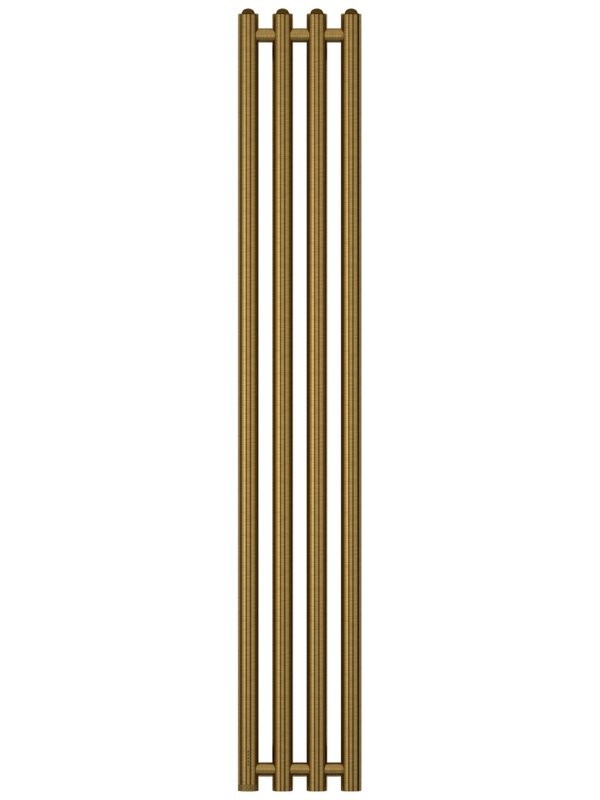 Полотенцесушитель электрический Сунержа Кантата 4.0 051-0886-1259 120x20 см, подключение слева, скрытое подключение слева, состаренная латунь, I-образный