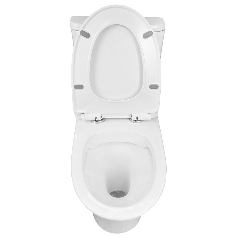 Унитаз-моноблок напольный AZARIO Sente AZ-8614 глянцевый белый