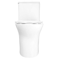 Унитаз-моноблок напольный AZARIO Sente AZ-8614 глянцевый белый