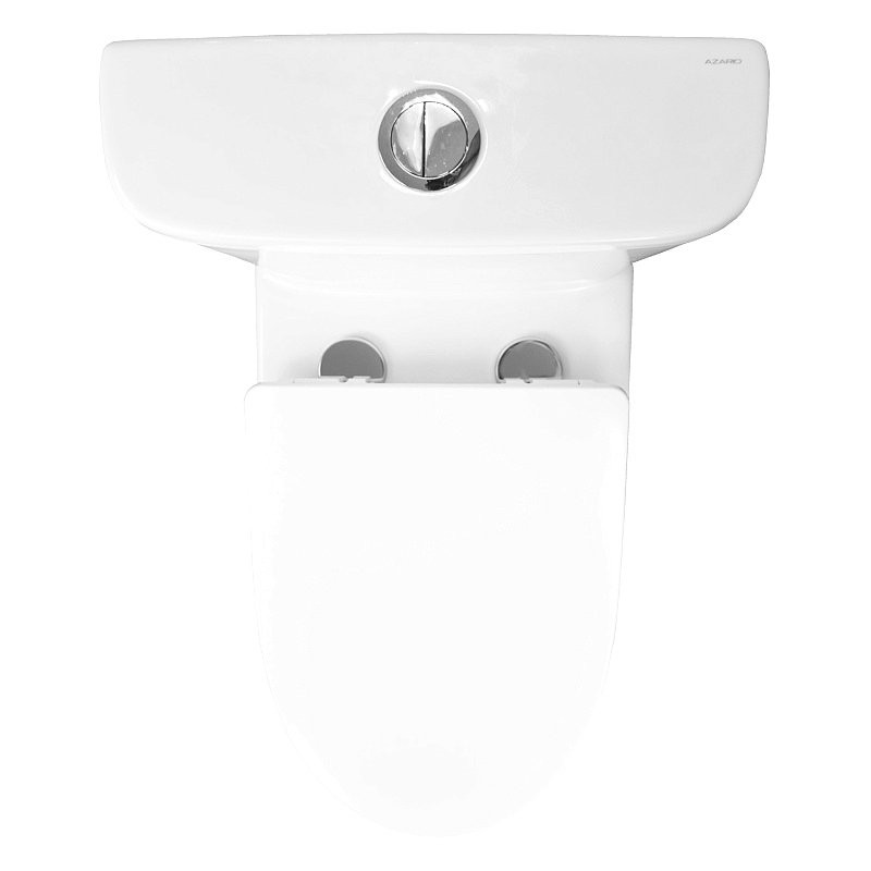 Унитаз-моноблок напольный AZARIO Sente AZ-8614 глянцевый белый