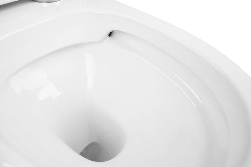 Унитаз-моноблок напольный AZARIO Sente AZ-8614 глянцевый белый