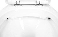 Унитаз-моноблок напольный AZARIO Sente AZ-8614 глянцевый белый