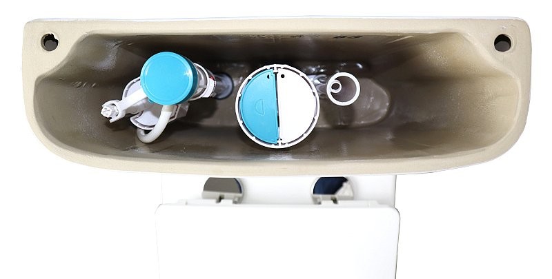 Унитаз-моноблок напольный AZARIO Sente AZ-8614 глянцевый белый