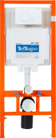 Инсталляция Инсталляция BelBagno BB002-80 + Кнопка Sfera BB014-SR-BIANCO белая