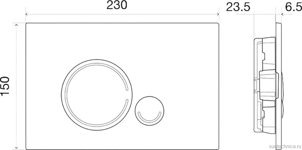 Инсталляция Инсталляция BelBagno BB002-80 + Кнопка Sfera BB014-SR-BIANCO белая