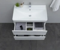 Тумба под раковину Aquanet Sofa 80 подвесная