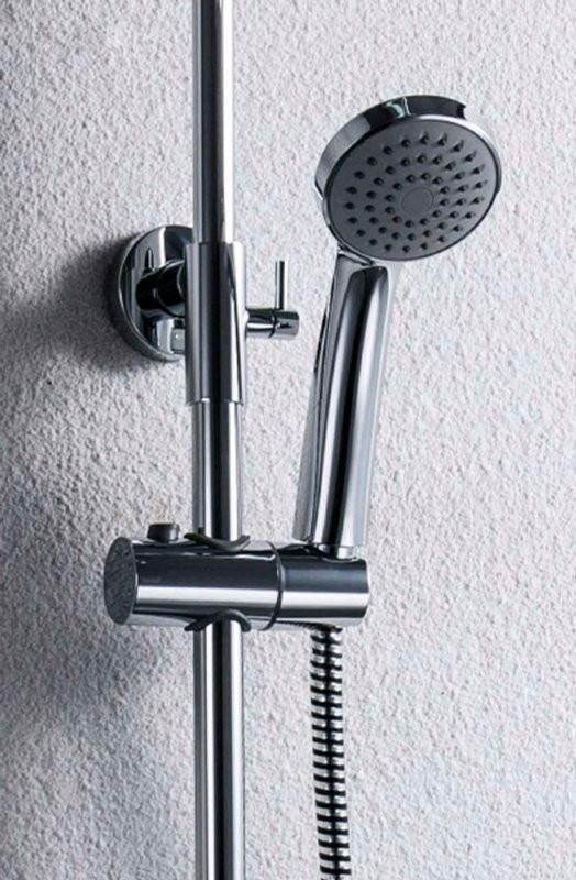 Душевая стойка Bravat Opal R F9125183CP-A2-RUS хром