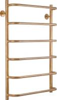 Полотенцесушитель водяной Secado Мерида 1 85x55 см, бронза, лесенка, латунь