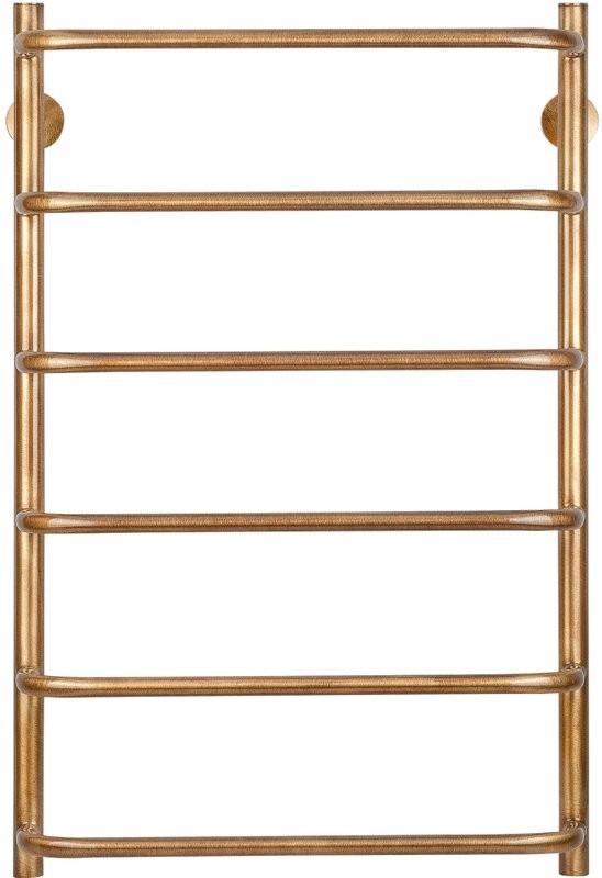 Полотенцесушитель водяной Secado Мерида 1 85x55 см, бронза, лесенка, латунь