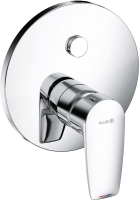 Встраиваемый смеситель для душа и ванны Kludi Pure&Solid 346590575 с внутренней частью 88011