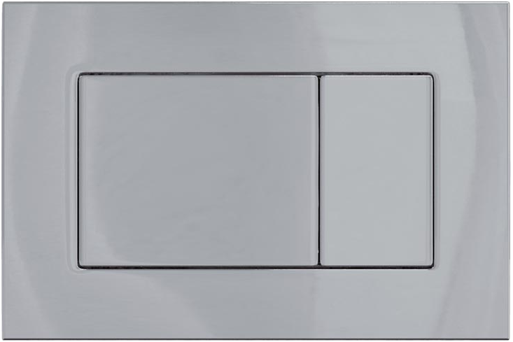 Кнопка смыва Berges Atom 049218 хром глянцевый